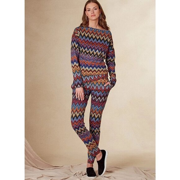 Vogue Sewing Pattern 1835 Top Pants Slippers Misses Size XS-XXL - Picture 5 of 9